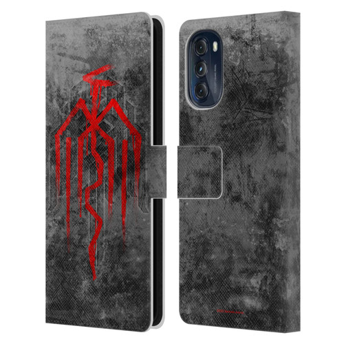 EA Bioware Dragon Age Heraldry City Of Chains Symbol Leather Book Wallet Case Cover For Motorola Moto G (2022)