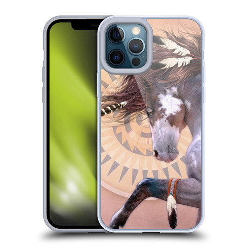 Laurie Prindle Fantasy Horse Native Spirit Soft Gel Case for Apple iPhone 12 Pro Max