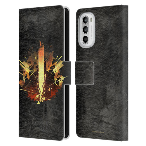 EA Bioware Dragon Age Heraldry Chantry Leather Book Wallet Case Cover For Motorola Moto G52