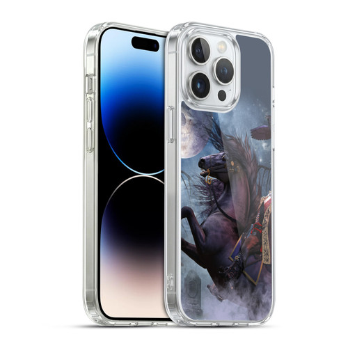 Laurie Prindle Fantasy Horse Sleepy Hollow Warrior Soft Gel Case for Apple iPhone 14 Pro Max & MagSafe