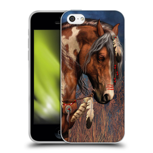 Laurie Prindle Fantasy Horse Native American War Pony Soft Gel Case for Apple iPhone 5c