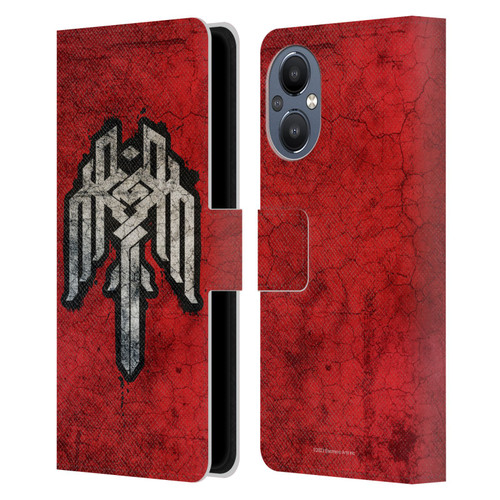 EA Bioware Dragon Age Heraldry Kirkwall Symbol Leather Book Wallet Case Cover For OnePlus Nord N20 5G