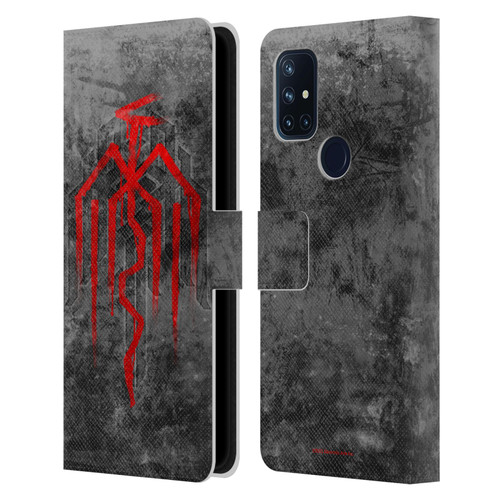 EA Bioware Dragon Age Heraldry City Of Chains Symbol Leather Book Wallet Case Cover For OnePlus Nord N10 5G