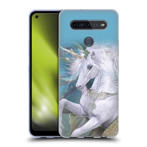 Laurie Prindle Fantasy Horse Kieran Unicorn Soft Gel Case for LG K51S