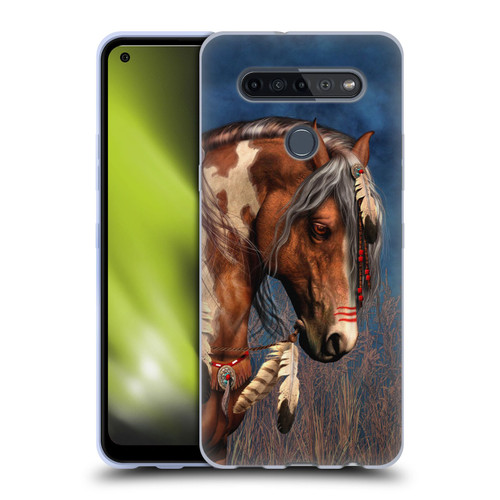 Laurie Prindle Fantasy Horse Native American War Pony Soft Gel Case for LG K51S