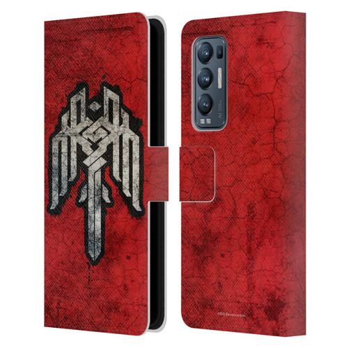 EA Bioware Dragon Age Heraldry Kirkwall Symbol Leather Book Wallet Case Cover For OPPO Find X3 Neo / Reno5 Pro+ 5G