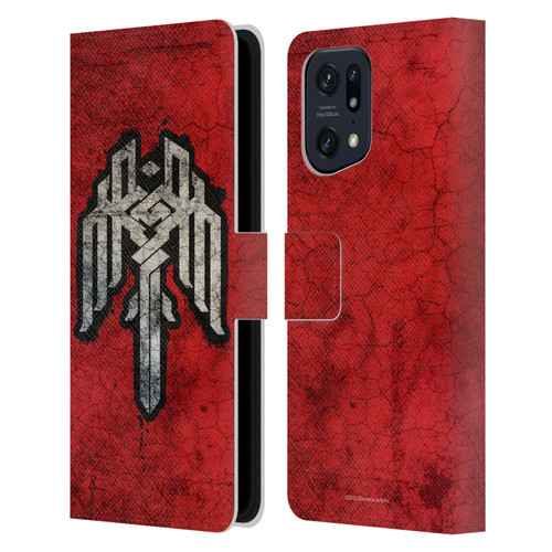 EA Bioware Dragon Age Heraldry Kirkwall Symbol Leather Book Wallet Case Cover For OPPO Find X5