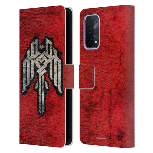 EA Bioware Dragon Age Heraldry Kirkwall Symbol Leather Book Wallet Case Cover For OPPO A54 5G