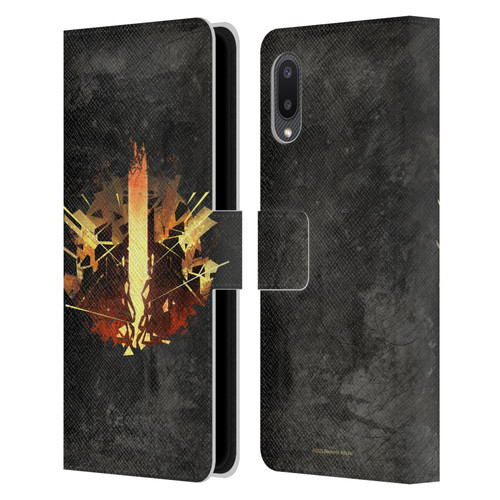 EA Bioware Dragon Age Heraldry Chantry Leather Book Wallet Case Cover For Samsung Galaxy A02/M02 (2021)