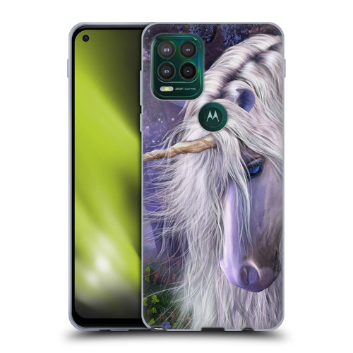 Laurie Prindle Fantasy Horse Moonlight Serenade Unicorn Soft Gel Case for Motorola Moto G Stylus 5G 2021