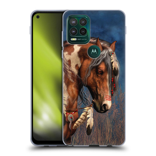 Laurie Prindle Fantasy Horse Native American War Pony Soft Gel Case for Motorola Moto G Stylus 5G 2021