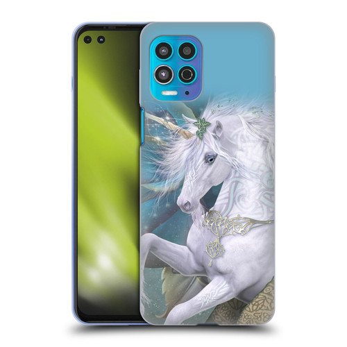 Laurie Prindle Fantasy Horse Kieran Unicorn Soft Gel Case for Motorola Moto G100