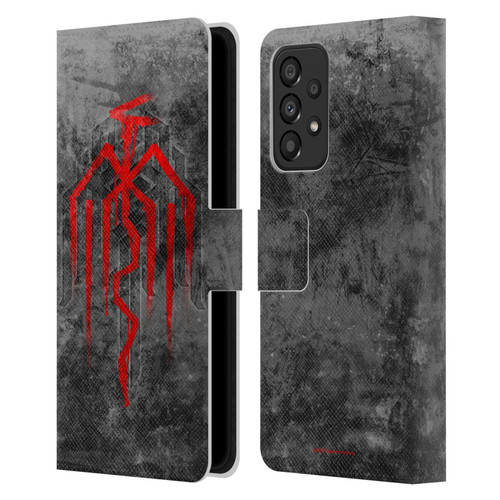 EA Bioware Dragon Age Heraldry City Of Chains Symbol Leather Book Wallet Case Cover For Samsung Galaxy A33 5G (2022)