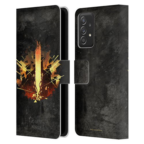 EA Bioware Dragon Age Heraldry Chantry Leather Book Wallet Case Cover For Samsung Galaxy A52 / A52s / 5G (2021)