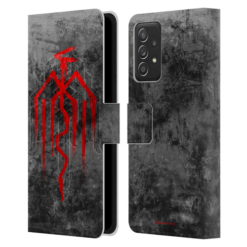 EA Bioware Dragon Age Heraldry City Of Chains Symbol Leather Book Wallet Case Cover For Samsung Galaxy A52 / A52s / 5G (2021)