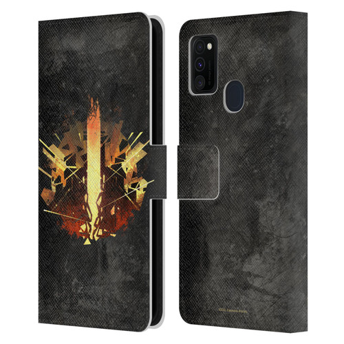 EA Bioware Dragon Age Heraldry Chantry Leather Book Wallet Case Cover For Samsung Galaxy M30s (2019)/M21 (2020)
