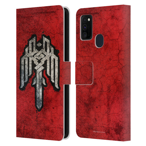 EA Bioware Dragon Age Heraldry Kirkwall Symbol Leather Book Wallet Case Cover For Samsung Galaxy M30s (2019)/M21 (2020)