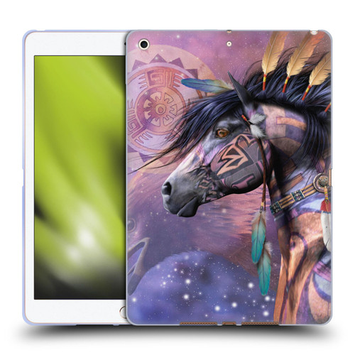 Laurie Prindle Fantasy Horse Native American Shaman Soft Gel Case for Apple iPad 10.2 2019/2020/2021