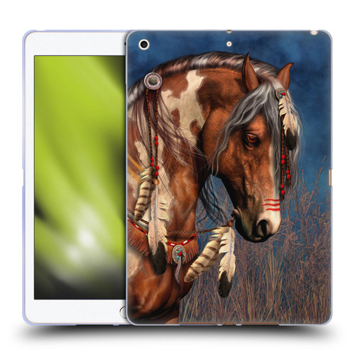 Laurie Prindle Fantasy Horse Native American War Pony Soft Gel Case for Apple iPad 10.2 2019/2020/2021