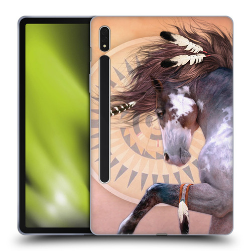 Laurie Prindle Fantasy Horse Native Spirit Soft Gel Case for Samsung Galaxy Tab S8