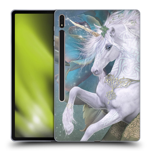 Laurie Prindle Fantasy Horse Kieran Unicorn Soft Gel Case for Samsung Galaxy Tab S8 Plus