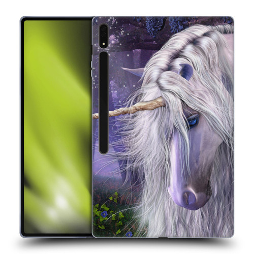 Laurie Prindle Fantasy Horse Moonlight Serenade Unicorn Soft Gel Case for Samsung Galaxy Tab S8 Ultra