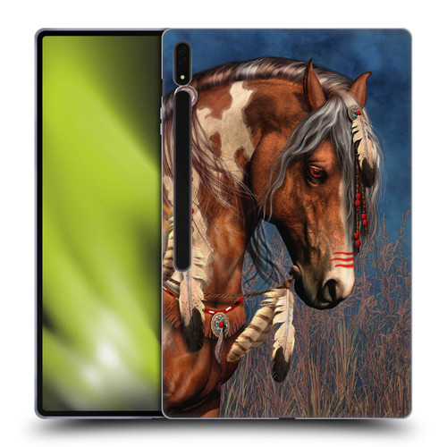 Laurie Prindle Fantasy Horse Native American War Pony Soft Gel Case for Samsung Galaxy Tab S8 Ultra