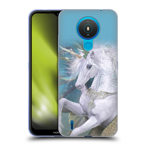 Laurie Prindle Fantasy Horse Kieran Unicorn Soft Gel Case for Nokia 1.4