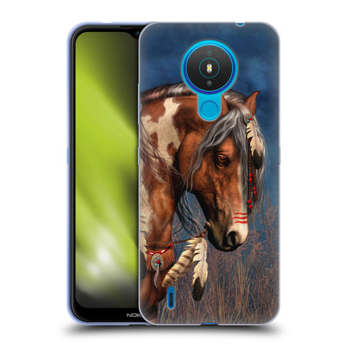 Laurie Prindle Fantasy Horse Native American War Pony Soft Gel Case for Nokia 1.4