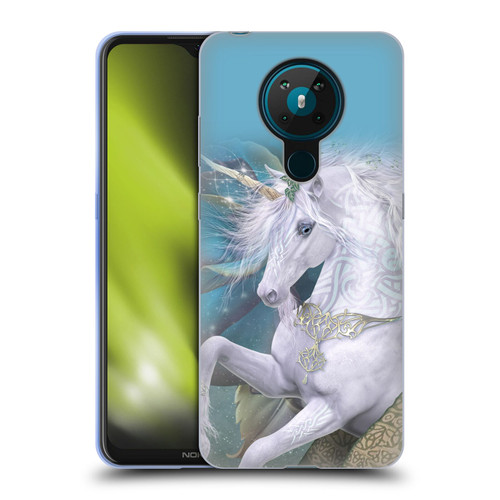 Laurie Prindle Fantasy Horse Kieran Unicorn Soft Gel Case for Nokia 5.3