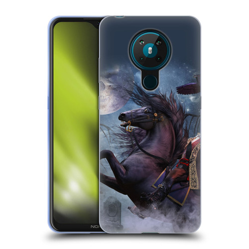 Laurie Prindle Fantasy Horse Sleepy Hollow Warrior Soft Gel Case for Nokia 5.3