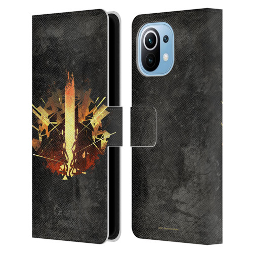 EA Bioware Dragon Age Heraldry Chantry Leather Book Wallet Case Cover For Xiaomi Mi 11