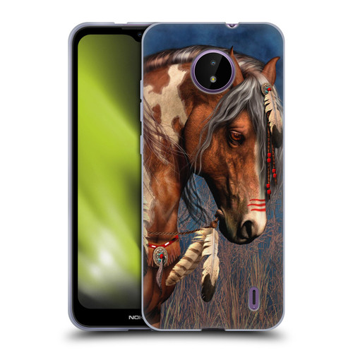 Laurie Prindle Fantasy Horse Native American War Pony Soft Gel Case for Nokia C10 / C20