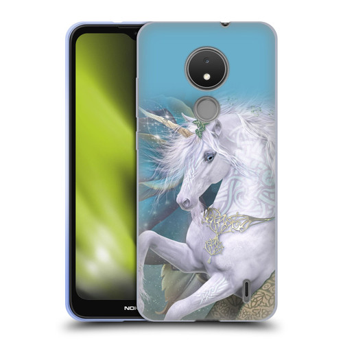 Laurie Prindle Fantasy Horse Kieran Unicorn Soft Gel Case for Nokia C21