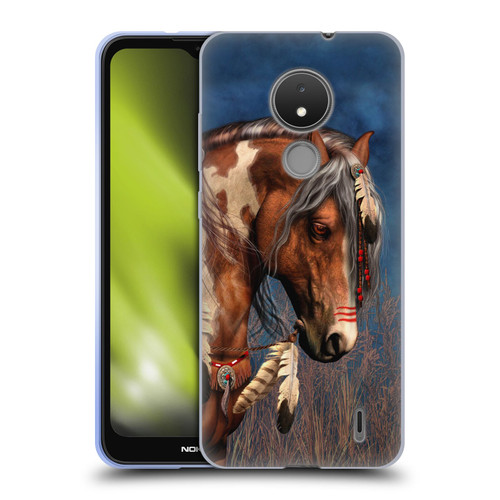 Laurie Prindle Fantasy Horse Native American War Pony Soft Gel Case for Nokia C21