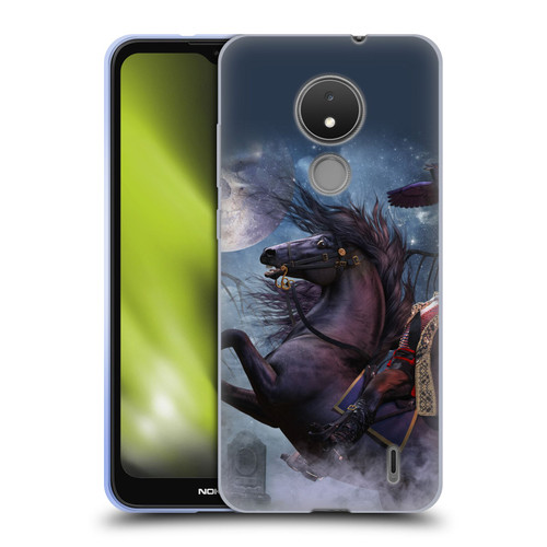 Laurie Prindle Fantasy Horse Sleepy Hollow Warrior Soft Gel Case for Nokia C21