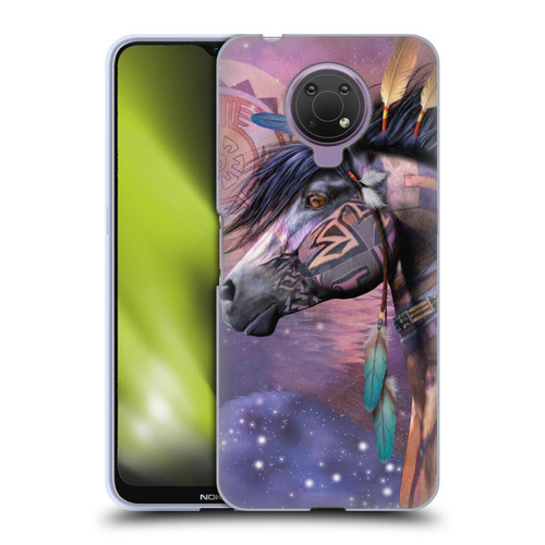 Laurie Prindle Fantasy Horse Native American Shaman Soft Gel Case for Nokia G10