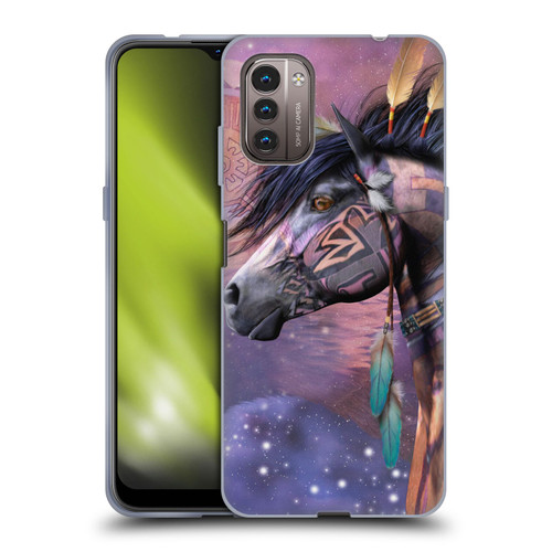 Laurie Prindle Fantasy Horse Native American Shaman Soft Gel Case for Nokia G11 / G21