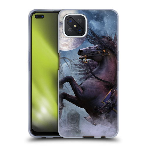 Laurie Prindle Fantasy Horse Sleepy Hollow Warrior Soft Gel Case for OPPO Reno4 Z 5G
