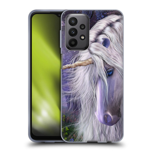 Laurie Prindle Fantasy Horse Moonlight Serenade Unicorn Soft Gel Case for Samsung Galaxy A23 / 5G (2022)