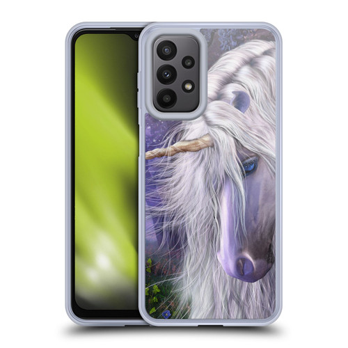 Laurie Prindle Fantasy Horse Moonlight Serenade Unicorn Soft Gel Case for Samsung Galaxy A23 / 5G (2022)
