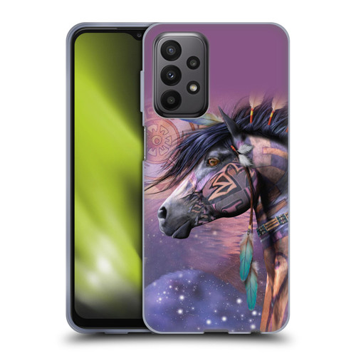 Laurie Prindle Fantasy Horse Native American Shaman Soft Gel Case for Samsung Galaxy A23 / 5G (2022)