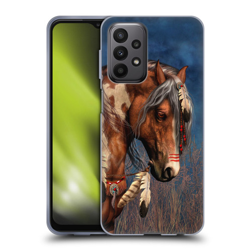 Laurie Prindle Fantasy Horse Native American War Pony Soft Gel Case for Samsung Galaxy A23 / 5G (2022)