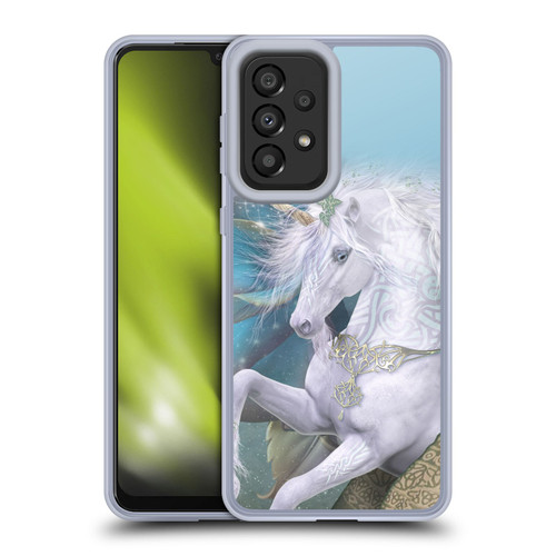 Laurie Prindle Fantasy Horse Kieran Unicorn Soft Gel Case for Samsung Galaxy A33 5G (2022)