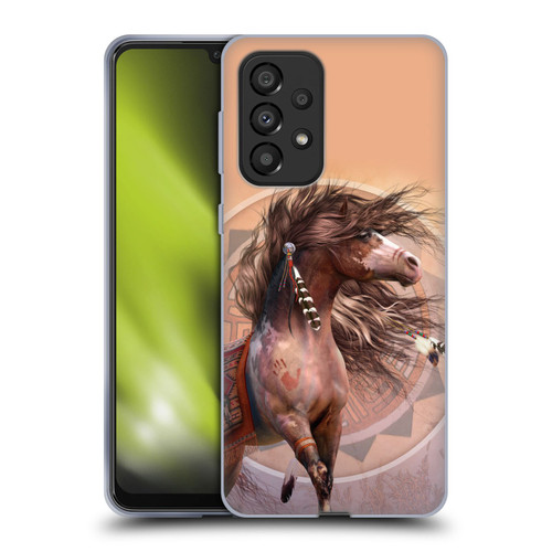 Laurie Prindle Fantasy Horse Spirit Warrior Soft Gel Case for Samsung Galaxy A33 5G (2022)