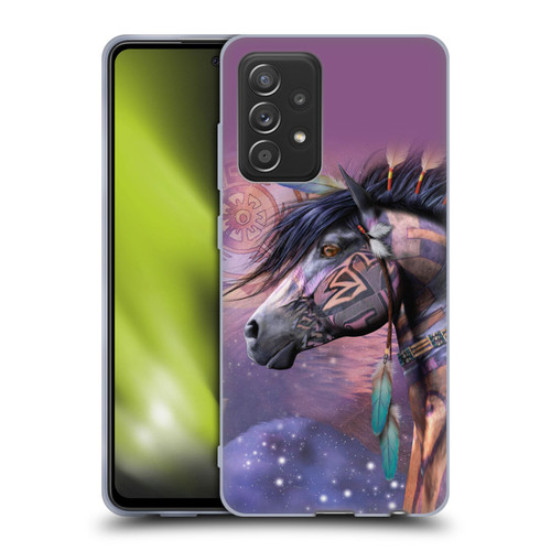 Laurie Prindle Fantasy Horse Native American Shaman Soft Gel Case for Samsung Galaxy A52 / A52s / 5G (2021)