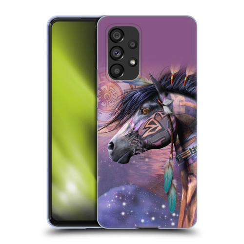 Laurie Prindle Fantasy Horse Native American Shaman Soft Gel Case for Samsung Galaxy A53 5G (2022)