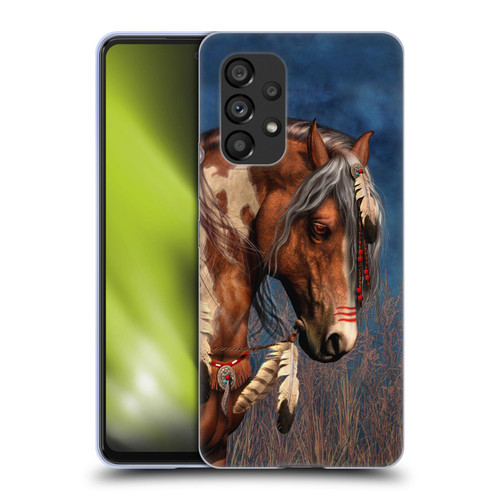 Laurie Prindle Fantasy Horse Native American War Pony Soft Gel Case for Samsung Galaxy A53 5G (2022)