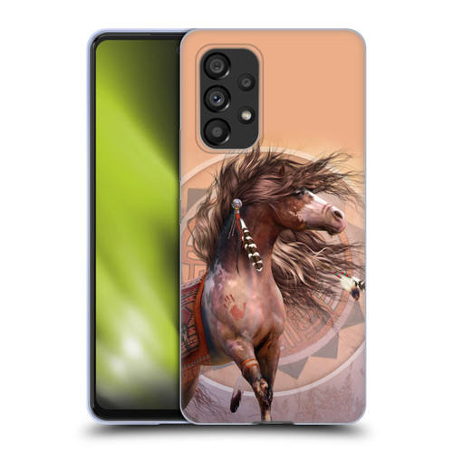Laurie Prindle Fantasy Horse Spirit Warrior Soft Gel Case for Samsung Galaxy A53 5G (2022)