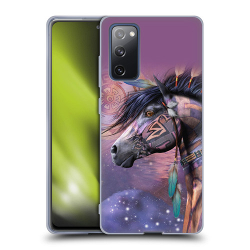 Laurie Prindle Fantasy Horse Native American Shaman Soft Gel Case for Samsung Galaxy S20 FE / 5G